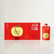 과실주스 시골이야기 사과주스 노씨드 사과즙 어린이사과주스, 사과다움노씨드 20팩, 100ml