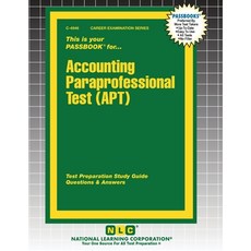 (영문도서)Accounting Paraprofessional Test (APT) Paperback, National Learning Corp, English, 9781799349464