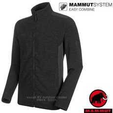 【MAMMUT 長毛象】S零碼送》男 保暖防潑抗風 針織外套 Yadkin 登山中層外套 00870