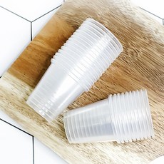 25개입 일회용 소주잔 60ml 플라스틱소주컵 투명소주잔 일회용소주컵 술잔 술컵 PP소주컵 다회용투명소주컵, 1세트