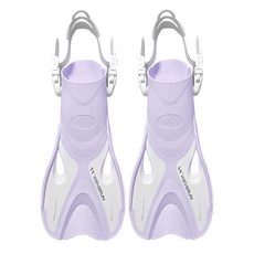 위베런 오리발 아쿠아 숏핀 수영 스노쿨링 장비, 바이올렛