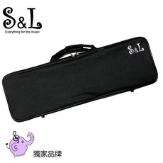 S&L 四方形輕便小提琴盒-愛樂芬音樂 輕巧便攜 堅固耐用 保護周全 內部空間寬敞 收納方便, 3/4