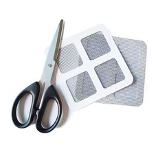 잘라쓰는 방충망 보수 패치 2매 모기장 땜빵 스티커 방충망수리테이프, 1세트(2매)