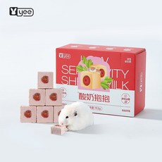 YEE 프로바이오틱스 동결건조 요거트 햄스터 영양 간식, 1개, 19.2g