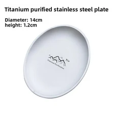 Keith 티타늄 음식 스틱 야외 식기 중국 젓가락 캠핑 피크닉 여행 사각형 Ti5622, 1개