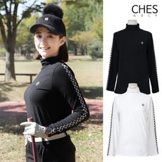 체스 크라운소매 기모버전 여성골프 이너웨어