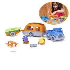 유아 RV 캠프 캠핑놀이 장난감 세트 픽업트럭 캠핑카 트레일러