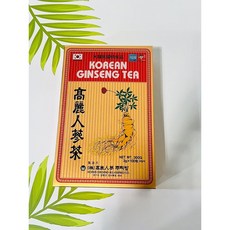 뿌리방 고려인삼차 100포 / 인삼홍삼차 건강식품 부모님명절선물세트, 100개입, 1개