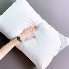 목이 편한 구스베개 호텔베개 KC인증, 1개, 상세 설명 참조