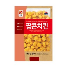 [1+1] 사조오양 팝콘치킨 1kg+1kg, 1kg, 2개