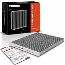 A-Premium 현대 및 기아 모델과 호환되는 활성탄 포함 캐빈 에어 필터 - 액센트 2008-2011 엘란트라 2011-2016 엘란트라 쿠페 엘란트라 GT 포르테 쿠프 포