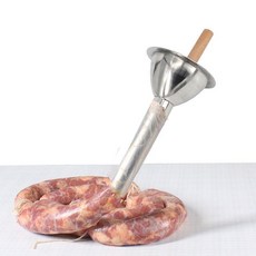手工不鏽鋼灌腸工具 家用手動灌香腸器, 304不鏽鋼灌腸器+塞肉棒