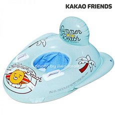 카카오프렌즈 물놀이 보행기 튜브 아기 튜브 85 블루