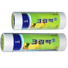 크린랩 크린백 롤 위생봉투 중 500매 + 대 500매, 1세트, FREE(one size)
