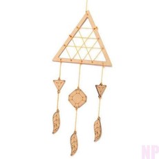 정재가 드림캐쳐 만들기 삼각형 1p 드림캐쳐DIY 미술만들기