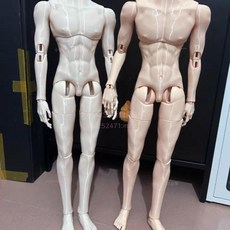 巨匠工廠 bjd娃娃娃體素體列印FDM 四分特四75體娃娃 D娃應有盡有, 1個, 4分粉肌脖圍約7.5高42cm送S,散件（需要自己組裝）