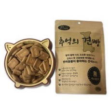 피어 추억의 견빵 강아지 간식, 고소한맛, 100g, 30개