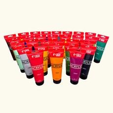 [티티경인] 대용량 아크릴 물감 220ml 낱색, 남색(18)