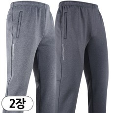 2장 [더빅보스] 겨울 남성용 P 902 멜란지 트레이닝 _ 기모안감 보온 방한 빅사이즈 M~5XL 스판 우수하고 착용감 좋은 기본 데일리 밴딩바지 B889