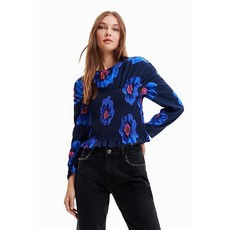 Desigual 여성용 보헤미안 블루.