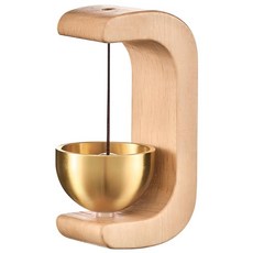 코지픽 출입문 현관종 원목 자석 도어벨, 코지픽 우드