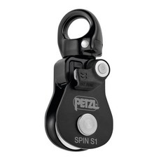 PETZL 伊凱文戶外 黑 萬象滑輪 SPIN S1 Black PULLEYS 發票 效率91%