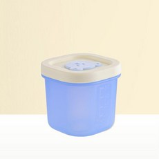 CP 輔食冷凍盒 分裝盒 獨立模具工具, 輔食格-藍色(單個裝), 1個