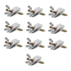 버드 퍼치 피팅 나사 너트 키트 버드 케이지 나사 금속 M5 * 30 퍼치 고정 액세서리 스탠드 랙 10 개, [02] with 2 Washers, 없음