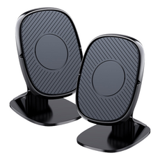 MIDCHOO 車用磁性平板電腦手機支架 [6 個強力釹磁鐵], 2個, 單色