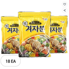 천혜식품 참 겨자분, 200g, 18개