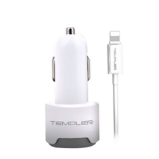 차량용 충전기 스마트폰 8핀 자동차 차량용 시거 잭 시가 아이폰 케이블 타입 고속 듀얼