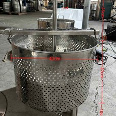 에스앤씨 유청기 짤순이 탈수기 요거트 야채 대용량, 34L 냉압착 메이커 단일프레스플레이트, 기본 모델명/품번