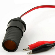 차량용 전원 케이블 자동차 연장 시가 시거 잭 케이블 소켓 연결선 배터리 클립 악어 공급