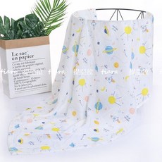 雙層紗布包巾 新生兒透氣柔軟四季嬰兒冷氣房防曬紗布巾