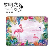 iCCUPY 刁膜 DiaoMore 筆電VR擬真浮雕背貼 花開盛夏 鶴CRANE, 1個, MAC BOOK RETINA 15"