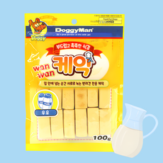 GT 도기맨 강아지 애견 간식 우유 벌꿀케익 100g, 1개
