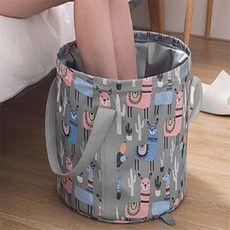 U&U샵 휴대용족욕바스켓 접이식휴대용대야