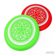 한홍상점 야광 원반 야광원반던지기, 그린, 1개