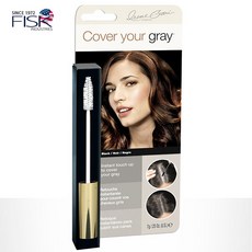 브러시-인 7g 마스카라 타입 새치커버 USA 직수입 정품, 검은색, 1개