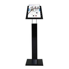 CLG 카다로그 스탠드 CLG-47B1 블랙 거치형, 1개