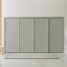 보루네오 E0 PET 파스텔 슬라이딩 붙박이장 30cm, 미스트그린 30cm