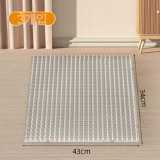 접근금지 패드 실외기 보호 접근 방지 고양이 실외용, 1개, 두꺼운 3팩 12개