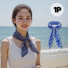 [북극한조각] 로미크 쿨스카프 여성 남자 냉동, 1개, 프리즈블루