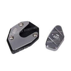 SYM 사이드 VSX125 지지대 사이드스탠드 브레이스 튜닝 스탠드 블루 보조 패드 발판, Blue B