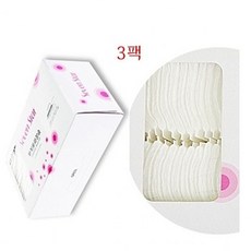 화장소품 PJ부직포화장솜 화장솜 마사지용품 3팩, 기본상품, 1개