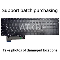 MB 3661028 게이트웨이 15.6인치 울트라 슬림 GWTN156-1BL N15C용 미국 영어 스페인어 노트북 키보드, 02 US