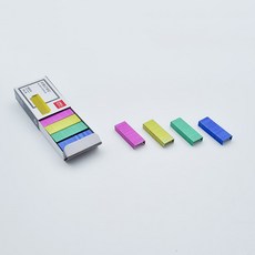 델리 No 0211 컬러 스테이플러 심 침 33호 800pcs, 1개, 33호침