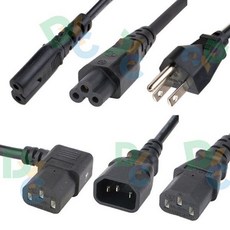 파워코드 컴퓨터코드 연장 전원코드 노트북 케이블 853026, 타입3.파워코드ㄱ자 1.8M, 1개