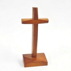 기독교용품 교회용품 교회장식 심방선물 교회선물 교회인테리어 탁상용 스탠드 나무 원목 십자가 20cm, 기독교용품 교회용품 교회장식 심방선물 교회선물 교회인테