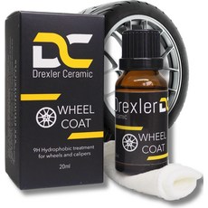 드렉슬러 세라믹 휠 코팅 20ml - 9H 전문가 등급 소수성 보호 | 고광택 또는 매트 마감 모든 유형에 적합한 물과 먼지 제거제, 휠 코팅 20ml – 9H 전문가 등급 소수성 보호 |
